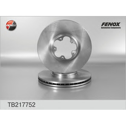 Photo Disque de frein FENOX TB217752