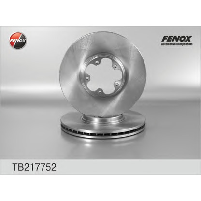 Foto Disco  freno FENOX TB217752