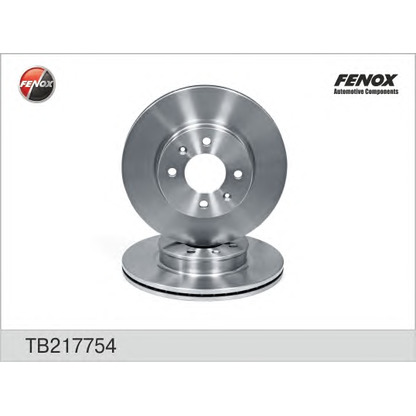 Photo Brake Disc FENOX TB217754