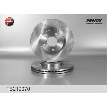 Photo Disque de frein FENOX TB219070