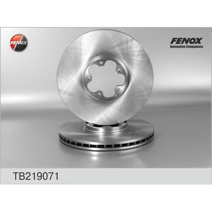 Foto Disco  freno FENOX TB219071