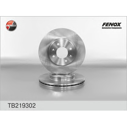 Photo Disque de frein FENOX TB219302