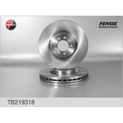 Photo Brake Disc FENOX TB219318