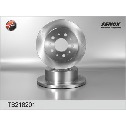 Photo Brake Disc FENOX TB218201