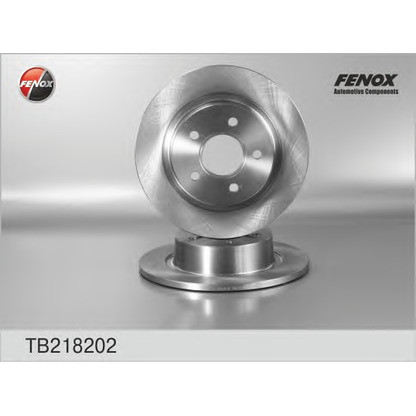 Photo Brake Disc FENOX TB218202
