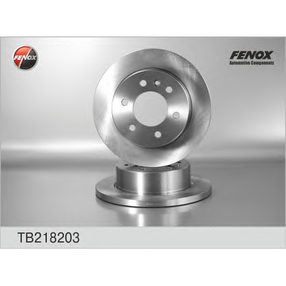 Photo Brake Disc FENOX TB218203