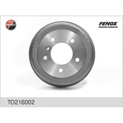 Photo Brake Drum FENOX TO216002