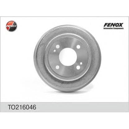 Photo Brake Drum FENOX TO216046