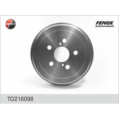 Photo Brake Drum FENOX TO216098