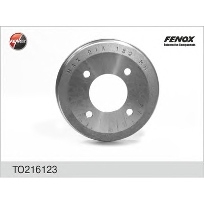 Photo Brake Drum FENOX TO216123