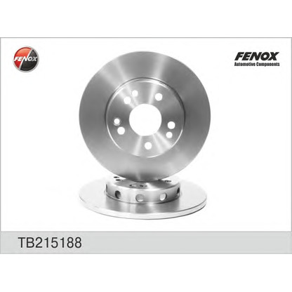 Photo Brake Disc FENOX TB215188