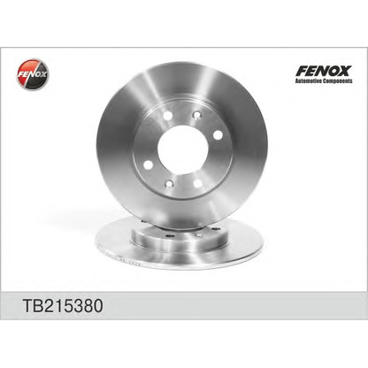 Photo Brake Disc FENOX TB215380