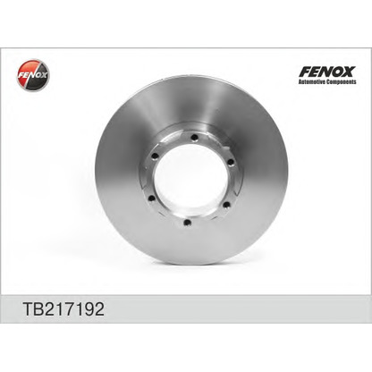 Photo Disque de frein FENOX TB217192