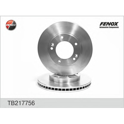 Photo Brake Disc FENOX TB217756