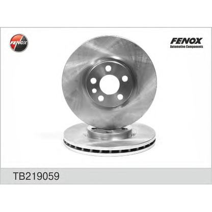 Photo Brake Disc FENOX TB219059