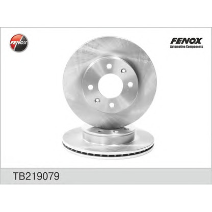 Photo Disque de frein FENOX TB219079
