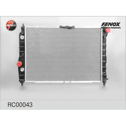 Foto Radiador, refrigeración del motor FENOX RC00043