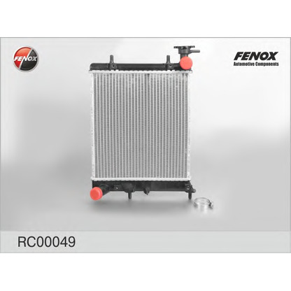 Фото Радиатор, охлаждение двигателя FENOX RC00049