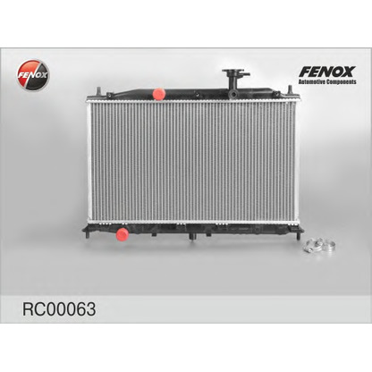 Фото Радиатор, охлаждение двигателя FENOX RC00063