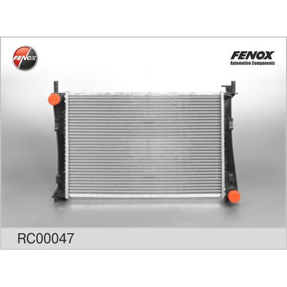 Foto Radiador, refrigeración del motor FENOX RC00047
