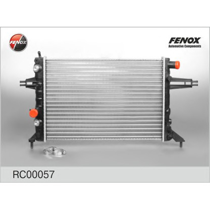 Foto Radiador, refrigeración del motor FENOX RC00057