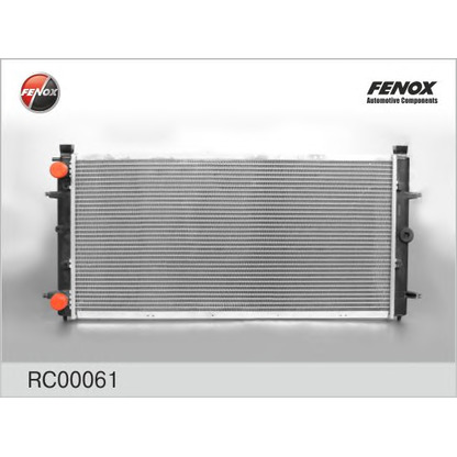 Photo Radiator, engine cooling FENOX RC00061