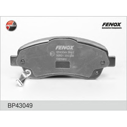 Foto Kit pastiglie freno, Freno a disco FENOX BP43049