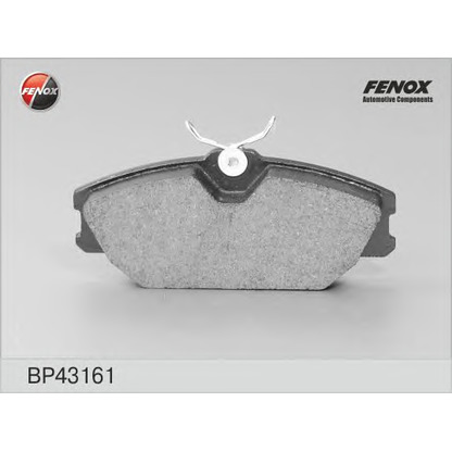 Zdjęcie Zestaw klocków hamulcowych, hamulce tarczowe FENOX BP43161