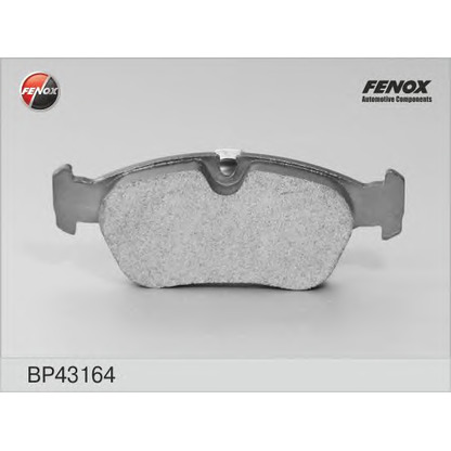 Photo Kit de plaquettes de frein, frein à disque FENOX BP43164