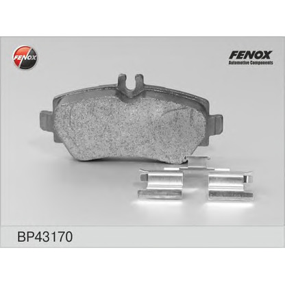 Foto Kit pastiglie freno, Freno a disco FENOX BP43170