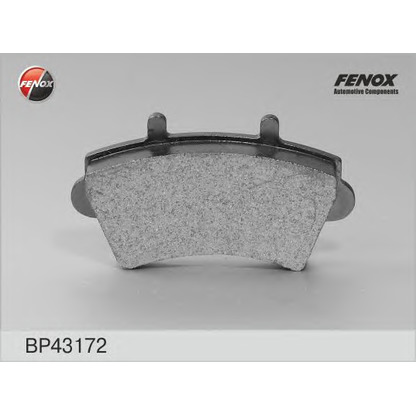 Photo Brake Pad Set, disc brake FENOX BP43172