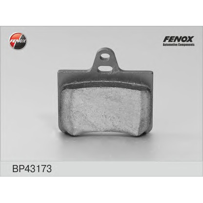 Photo Brake Pad Set, disc brake FENOX BP43173