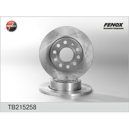Photo Brake Disc FENOX TB215258