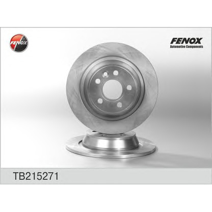 Photo Disque de frein FENOX TB215271