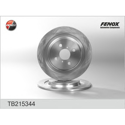 Photo Disque de frein FENOX TB215344