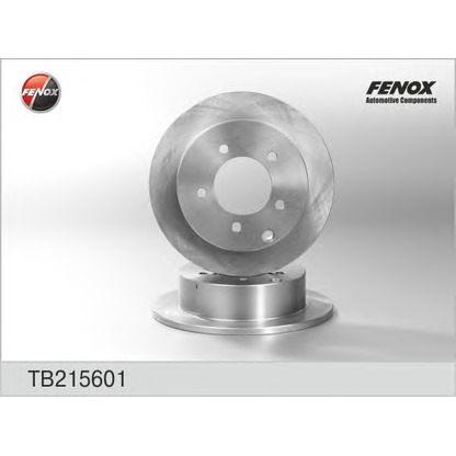 Photo Disque de frein FENOX TB215601