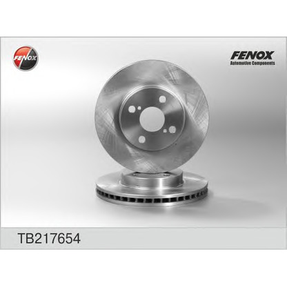 Photo Brake Disc FENOX TB217654