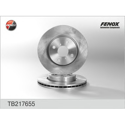 Photo Disque de frein FENOX TB217655