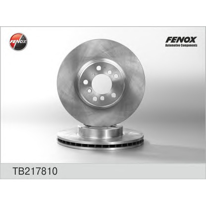 Foto Disco de freno FENOX TB217810