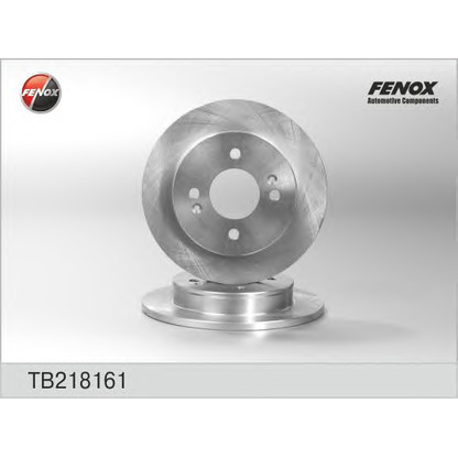 Photo Brake Disc FENOX TB218161