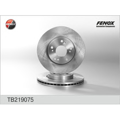 Photo Brake Disc FENOX TB219075