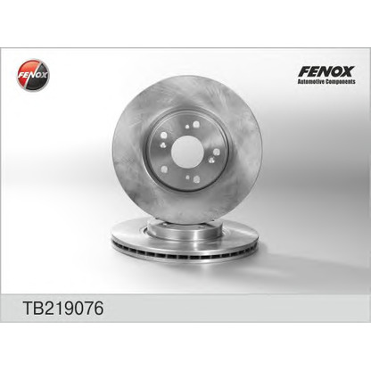 Photo Brake Disc FENOX TB219076