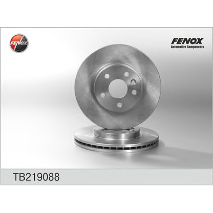 Foto Disco  freno FENOX TB219088