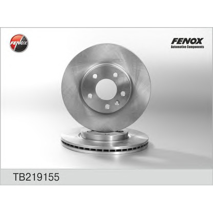 Photo Brake Disc FENOX TB219155