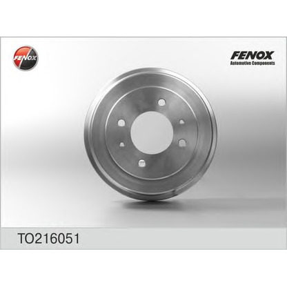 Photo Brake Drum FENOX TO216051