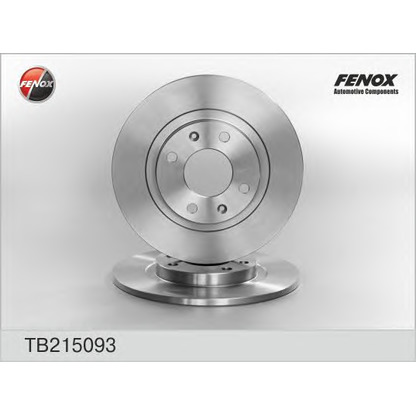 Photo Brake Disc FENOX TB215093