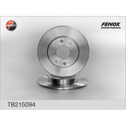 Photo Brake Disc FENOX TB215094