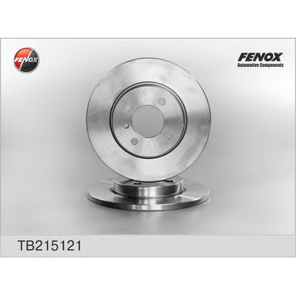 Photo Brake Disc FENOX TB215121