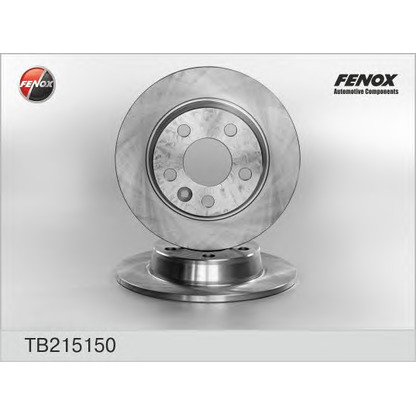 Photo Brake Disc FENOX TB215150