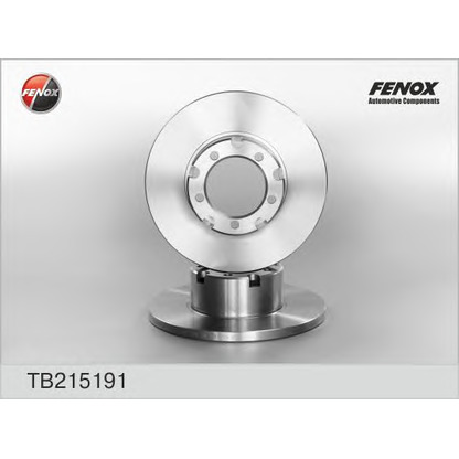 Photo Brake Disc FENOX TB215191